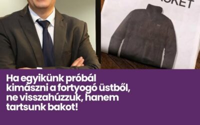 Ha egyikünk próbál kimászni a fortyogó üstből, ne visszahúzzuk, hanem tartsunk bakot!
